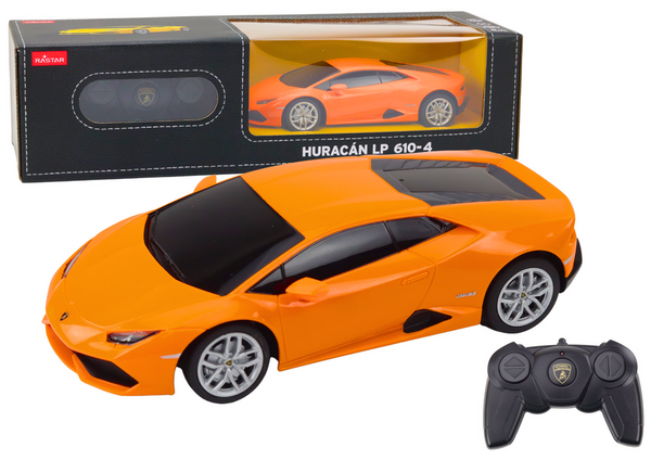  Auto R/C Lamborghini Huracan 1:24 Rastar Pomarańczowy