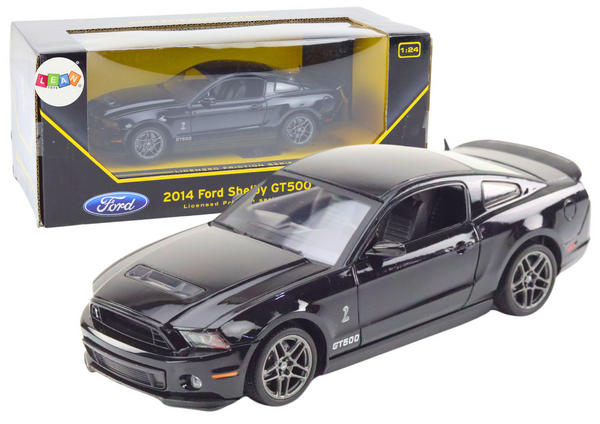 Auto Ford Shelby GT500 W Skali 1:24 Napęd Czarny 