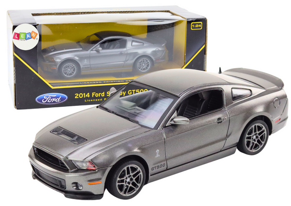 Auto Ford Shelby GT500 W Skali 1:24 Napęd Srebrny 