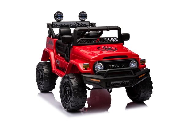 Auto Na Akumulator Toyota FJ Czerwone 4x4