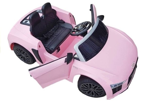 Auto na Akumulator Audi R8 Spyder Różowe 