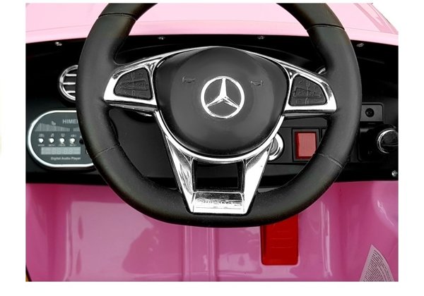 Auto na Akumulator Mercedes C63 Różowy