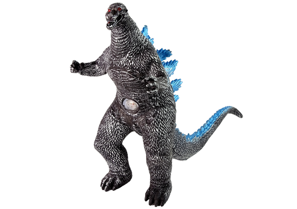 Duża Figurka Godzilla Szara Dinozaur Dźwięk 42cm 