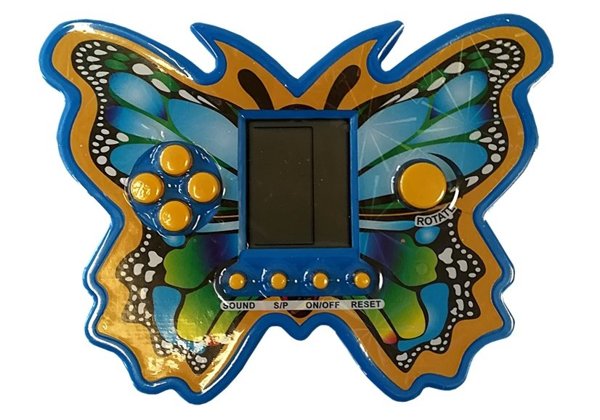 Gra Elektroniczna Tetris Motyl Niebieski