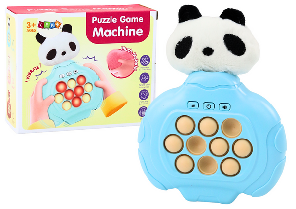 ﻿Gra Pop-It Panda Pluszowa Konsola Zręcznościowa Wibracje Sensoryczna