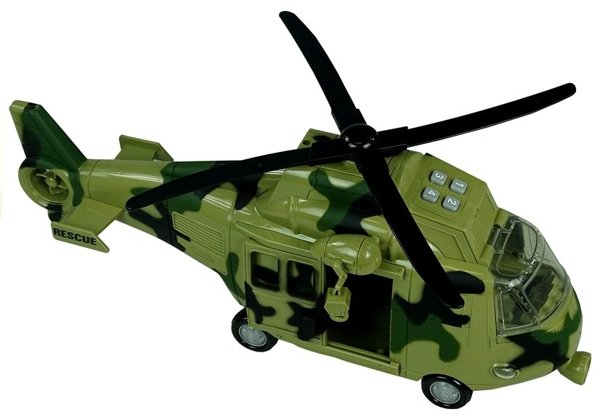 Helikopter wojskowy efekty dźwiękowe i świetlne 