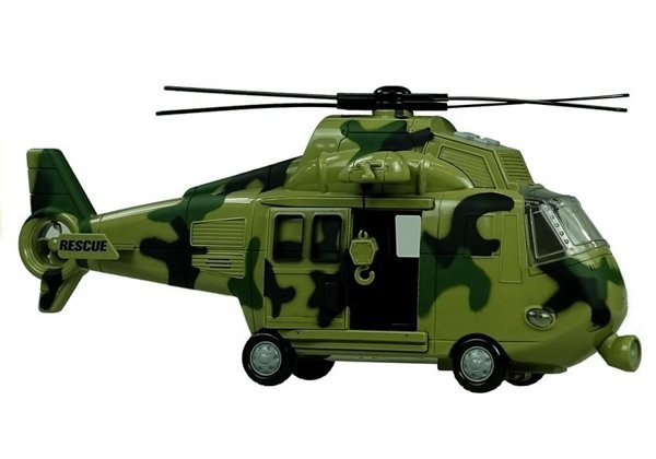 Helikopter wojskowy efekty dźwiękowe i świetlne 