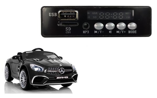 Panel muzyczny do auta Akumulator Mercedes SL65 XMX602