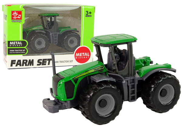 Pojazd Rolniczy Traktor Ciągnik Zielony 