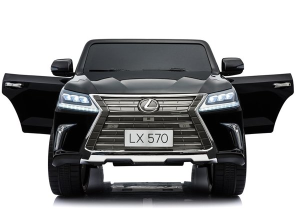 Pojazd na Akumulator LEXUS DK-LX570 Czarny Lakierowany LCD