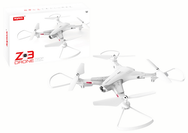 Zdalnie Sterowany Dron Z3 720P Kamera SYMA Biały